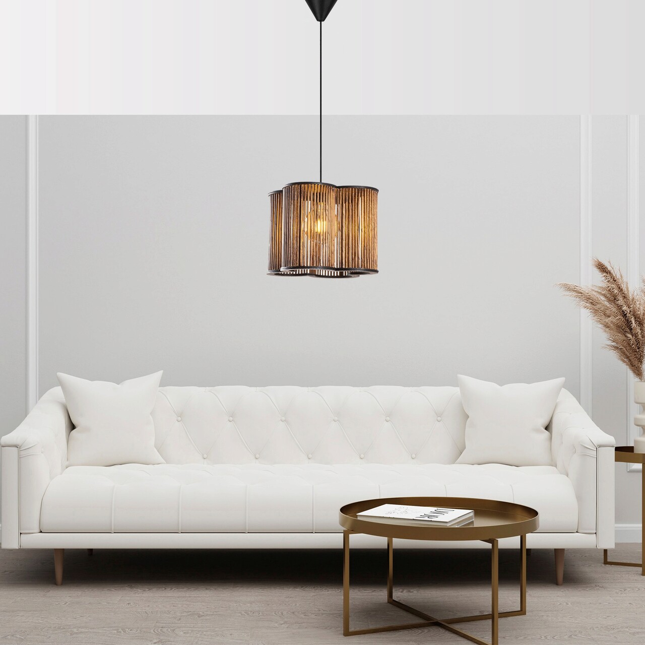 Lustra, Opviq, 390FLH2189, Maro antichizat - imagine 6